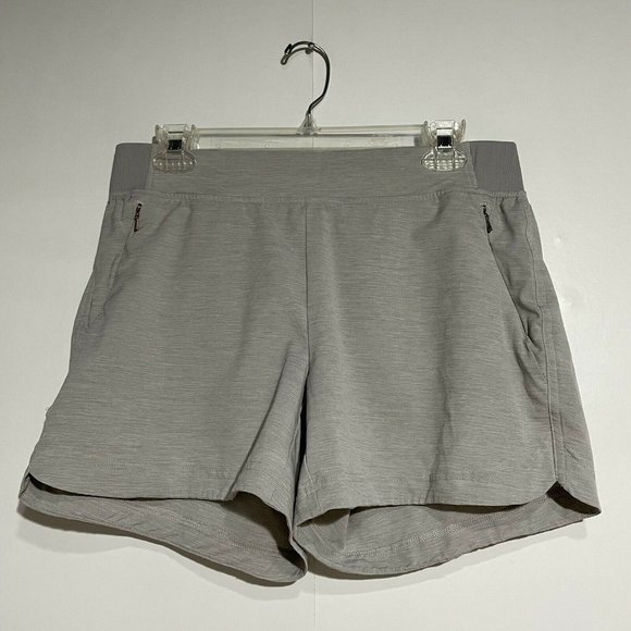 CALIA by Carrie Underwood Pants - Calia Carrie Underwood Gym Yoga Running Shorts Gray Womens sz Medium zip pockets